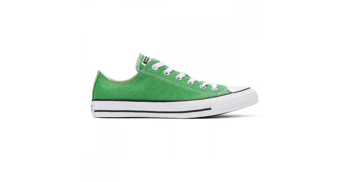 converse all star basse verte