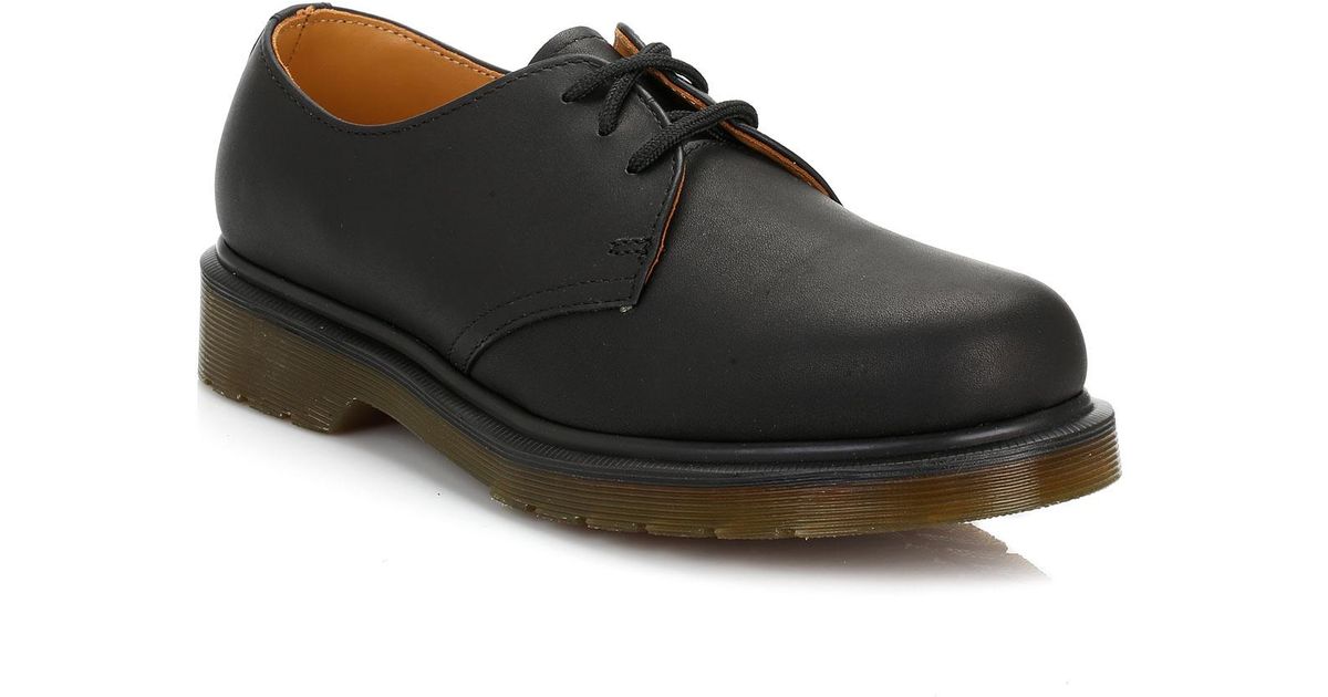 Dr. Martens Dr. Martens 1461 Greasy Black Shoes for Men | Lyst UK