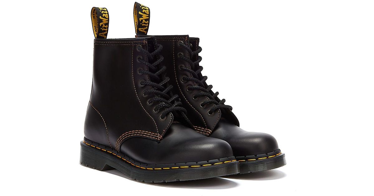 Dr. Martens Leather Dr. Martens 1460 Abruzzo Wp / Brown Boots in Black ...