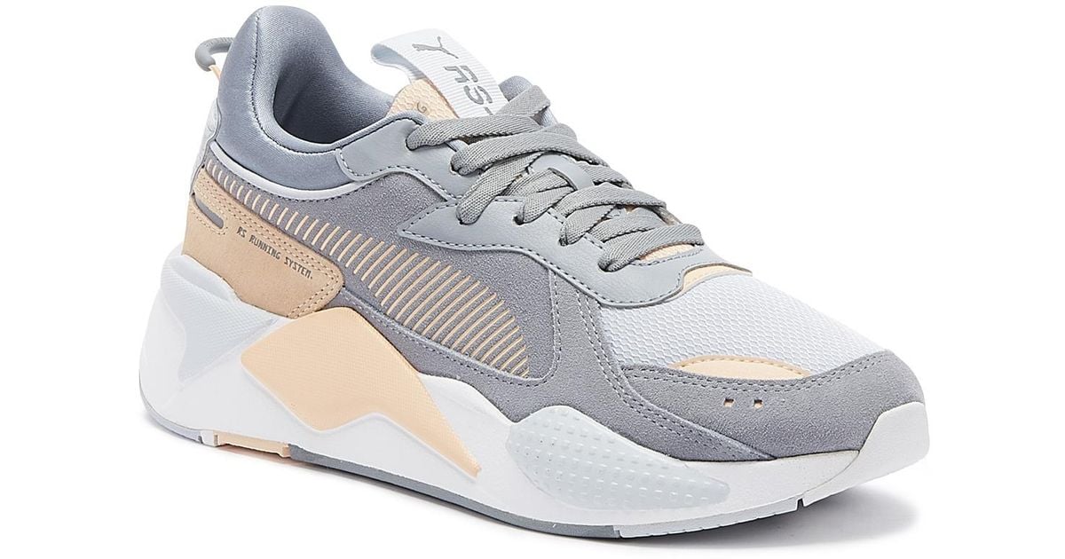 PUMA Rubber Rs-x Reinvent Womens Tradewinds Grey Trainers in Gray - Lyst