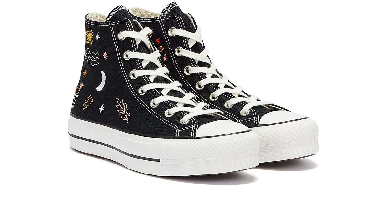 Converse Chuck Taylor All Star Platform Itâs Okay To Wander Hi Black â Fit Sporting Goods