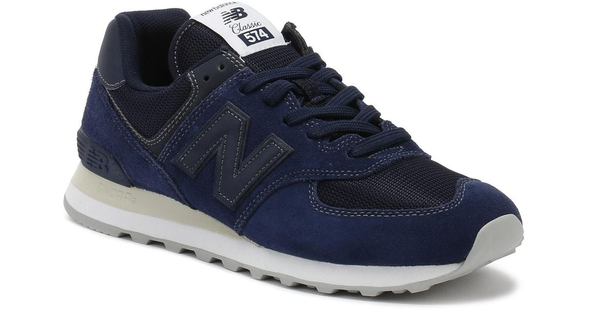 mens navy new balance trainers