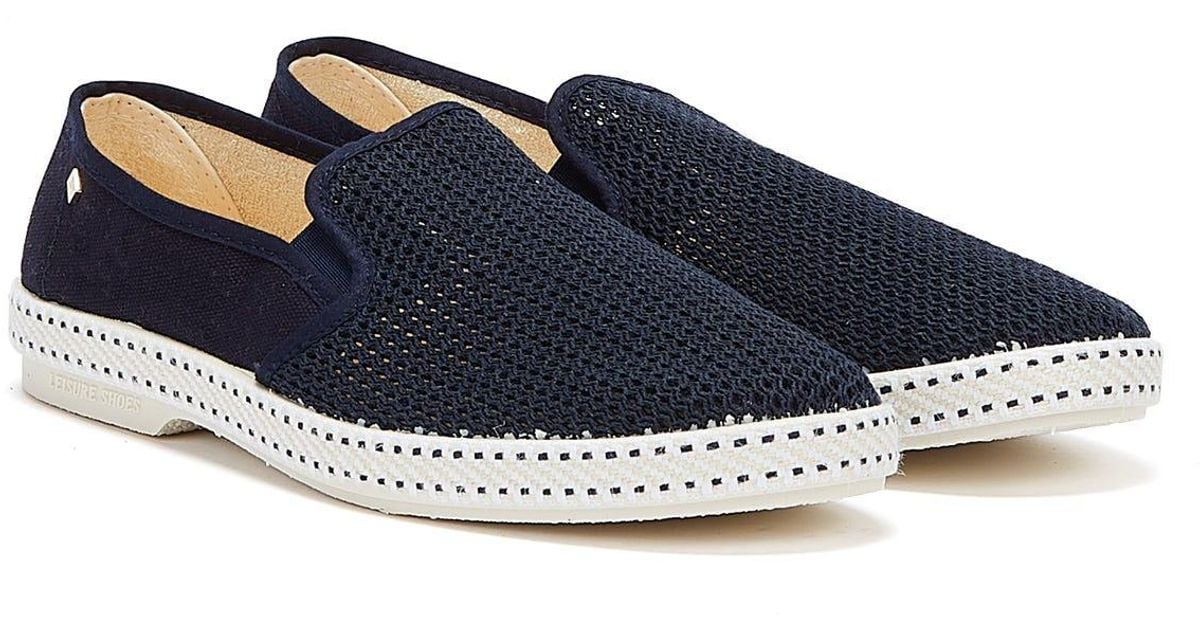 Rivieras Canvas Classic 20 Shoes in Navy (Blue) for Men - Lyst