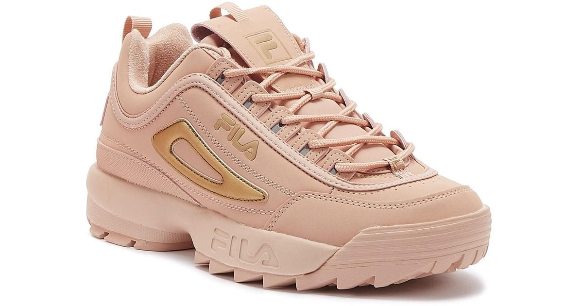 fila trainers womens pink