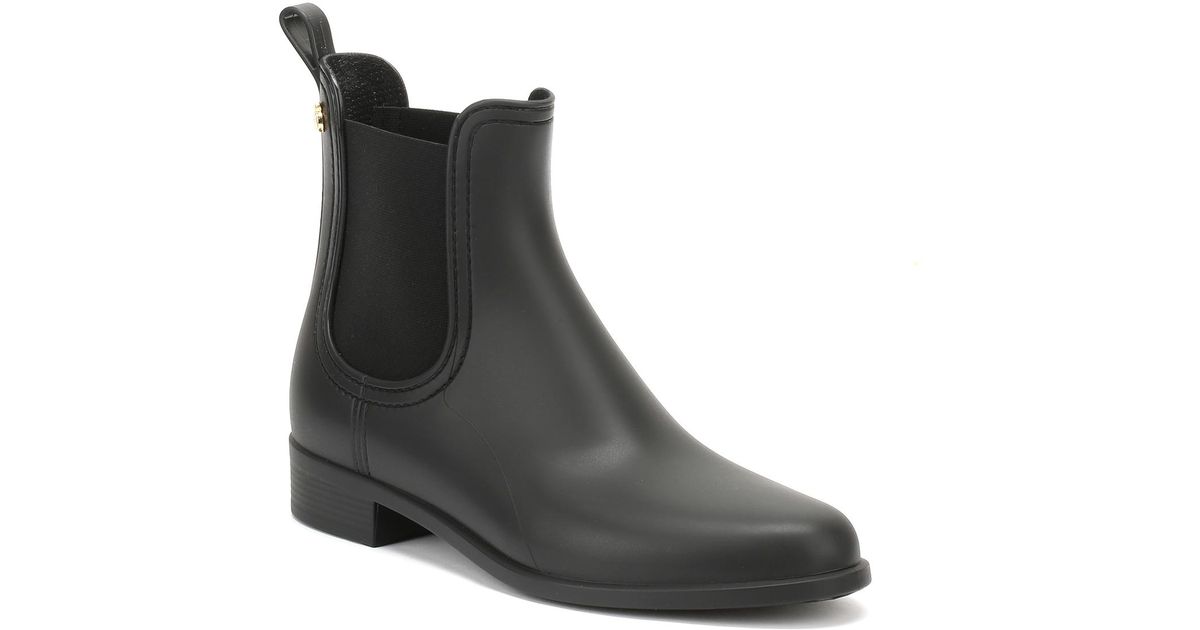 black matte chelsea boots