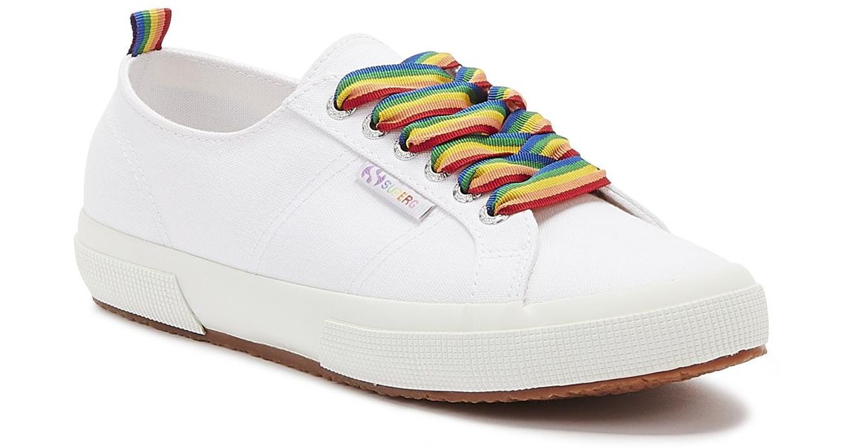 rainbow superga shoes