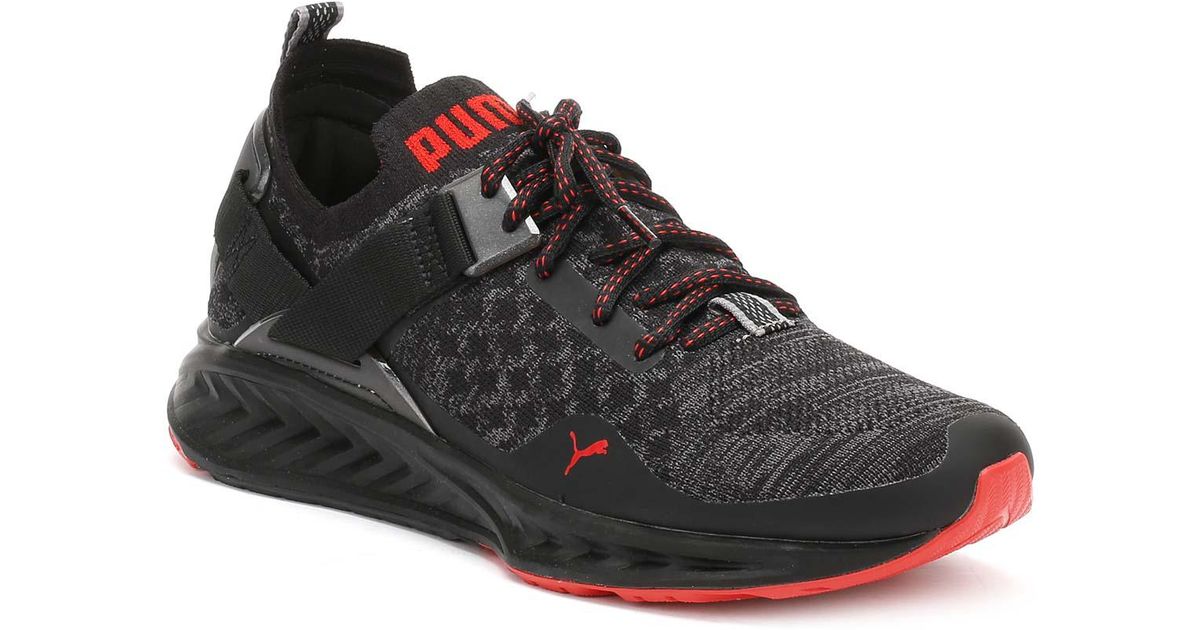 puma ignite evoknit red