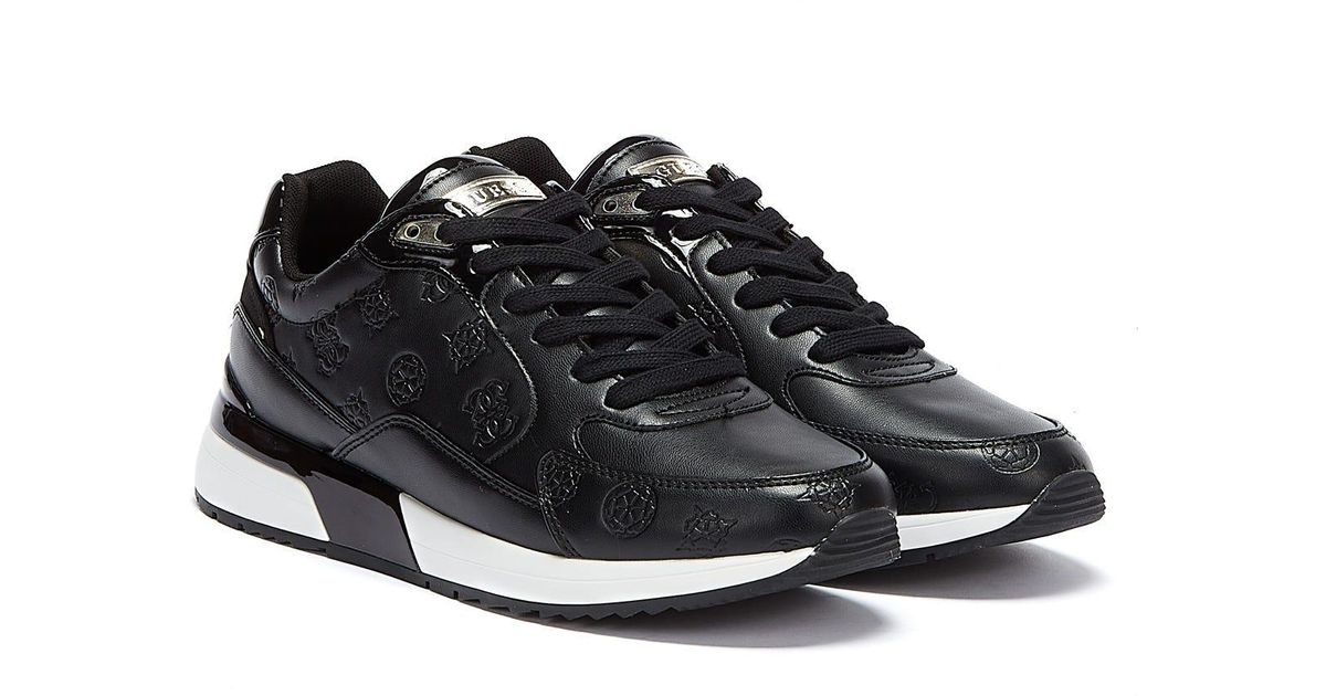 Guess Moxea 2 Trainers in Black - Lyst
