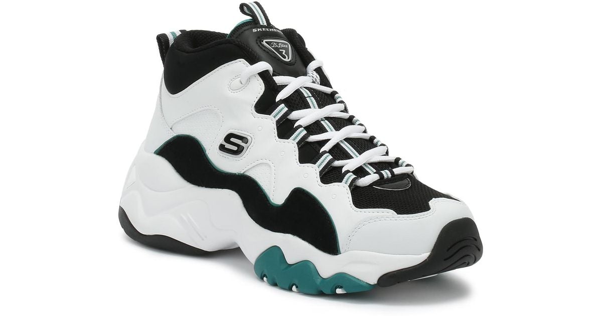 Skechers Leather D'lites 3 Space Vision 