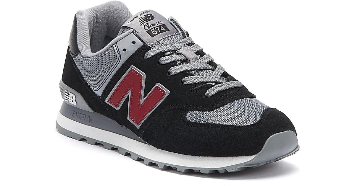 new balance navy trainers