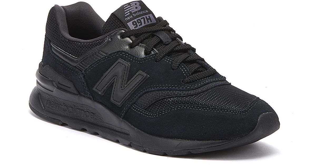 mens black new balance trainers