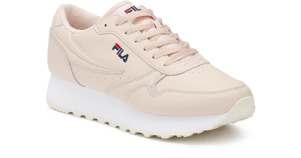 fila shoes peach