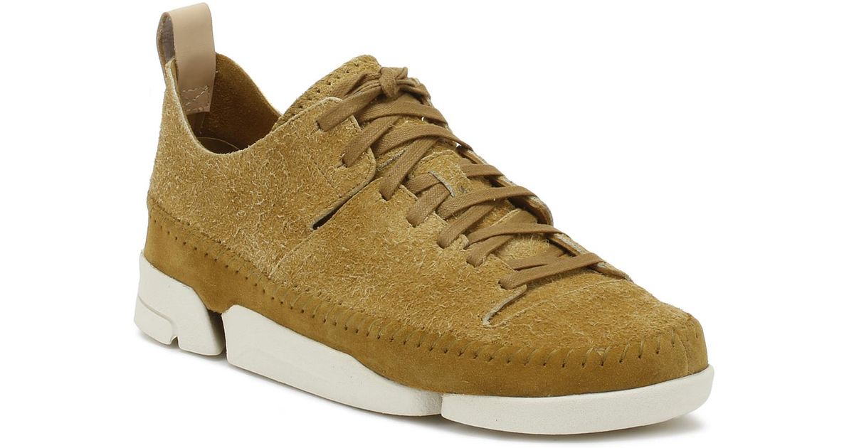 clarks trigenic flex oak suede