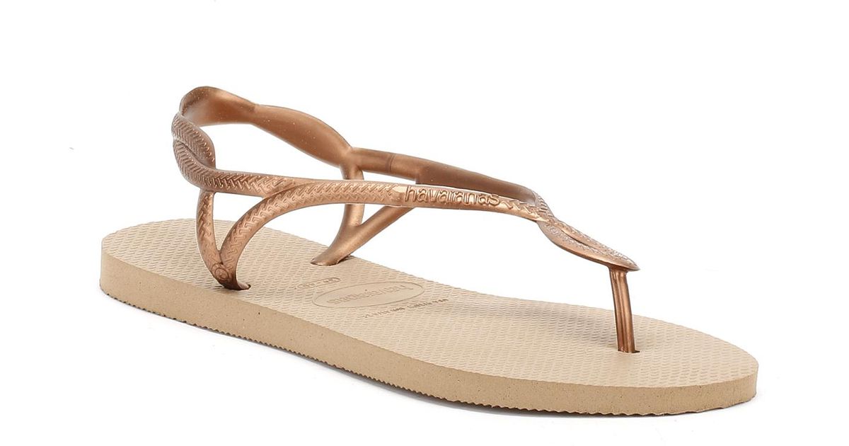 luna havaianas gold