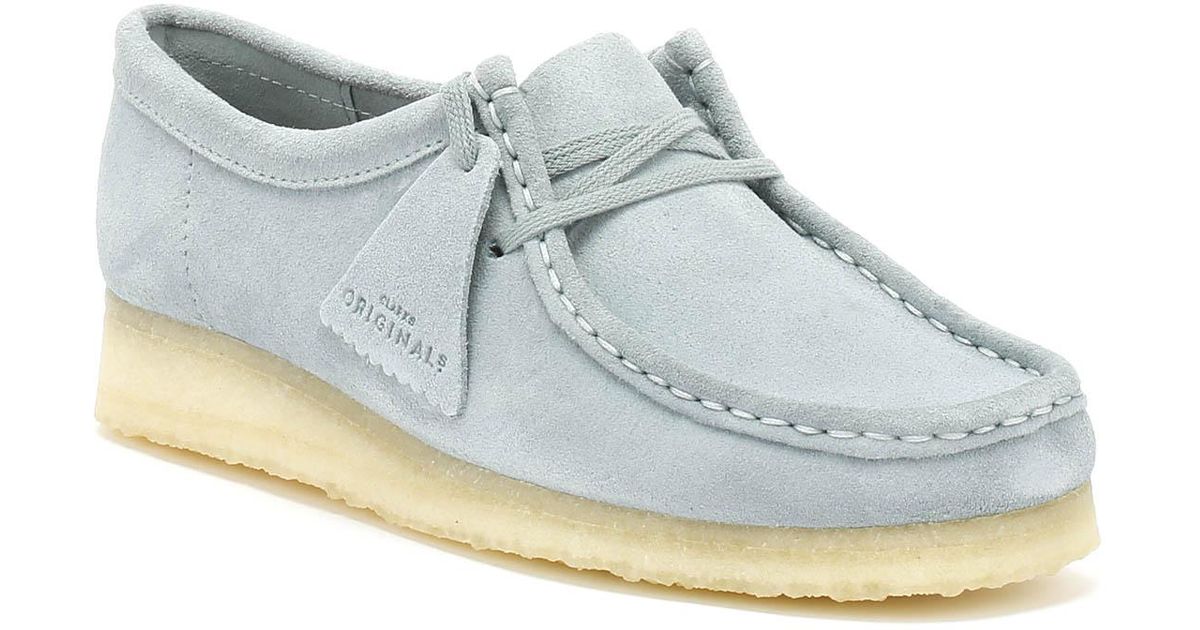 clarks wallabees grey