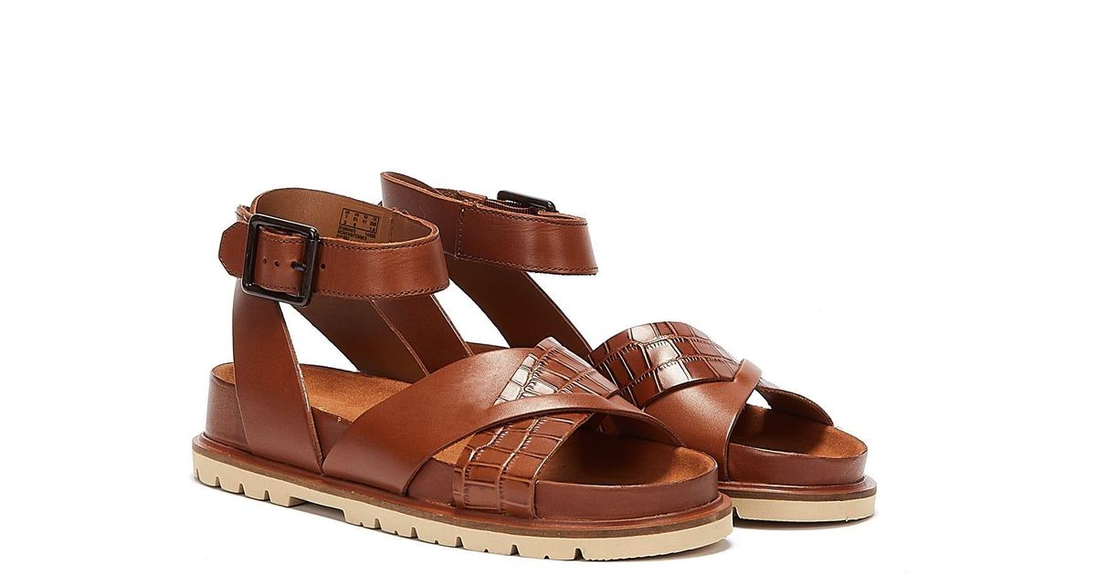orianna cross sandals