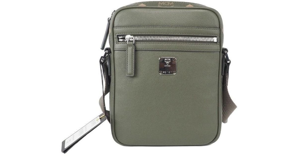 MCM Klassik Mini Sea Turtle Visetos Mixed Leather Multifunction