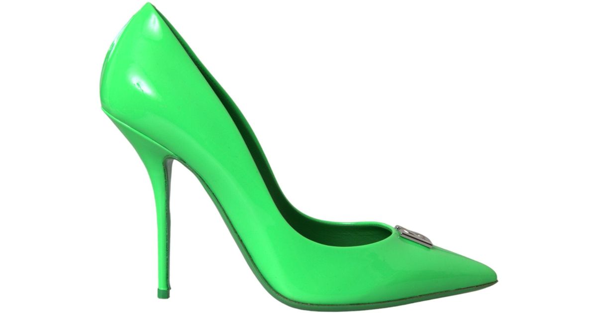 dolce and gabbana neon shoes