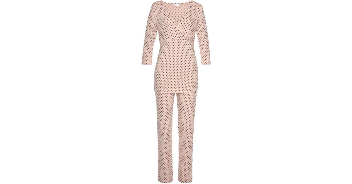 Lascana Pyjama set pünktchen in Pink | Lyst DE