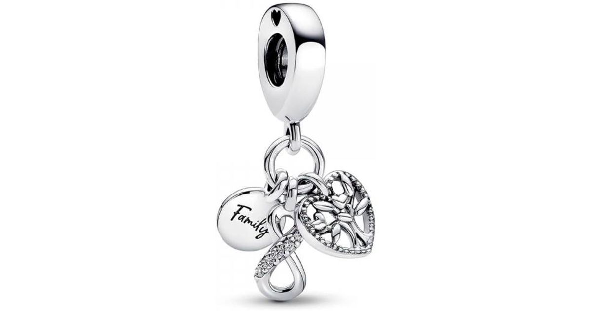792201c01 Ciondolo Con Pendente Famiglia Triplo Infinito 792201C01 di PANDORA in ...