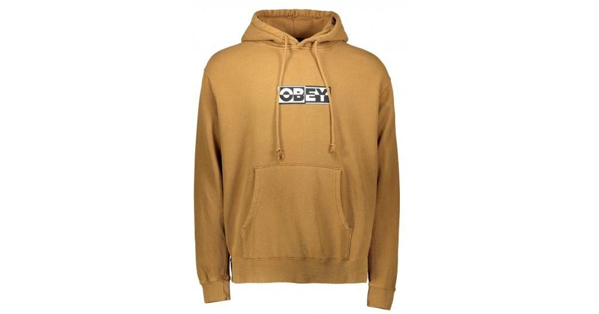 obey inside out hoodie