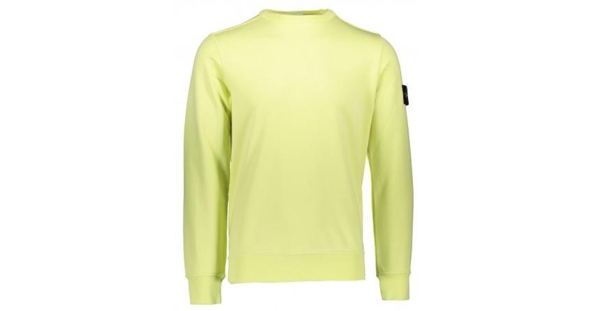 lemon stone island hoodie