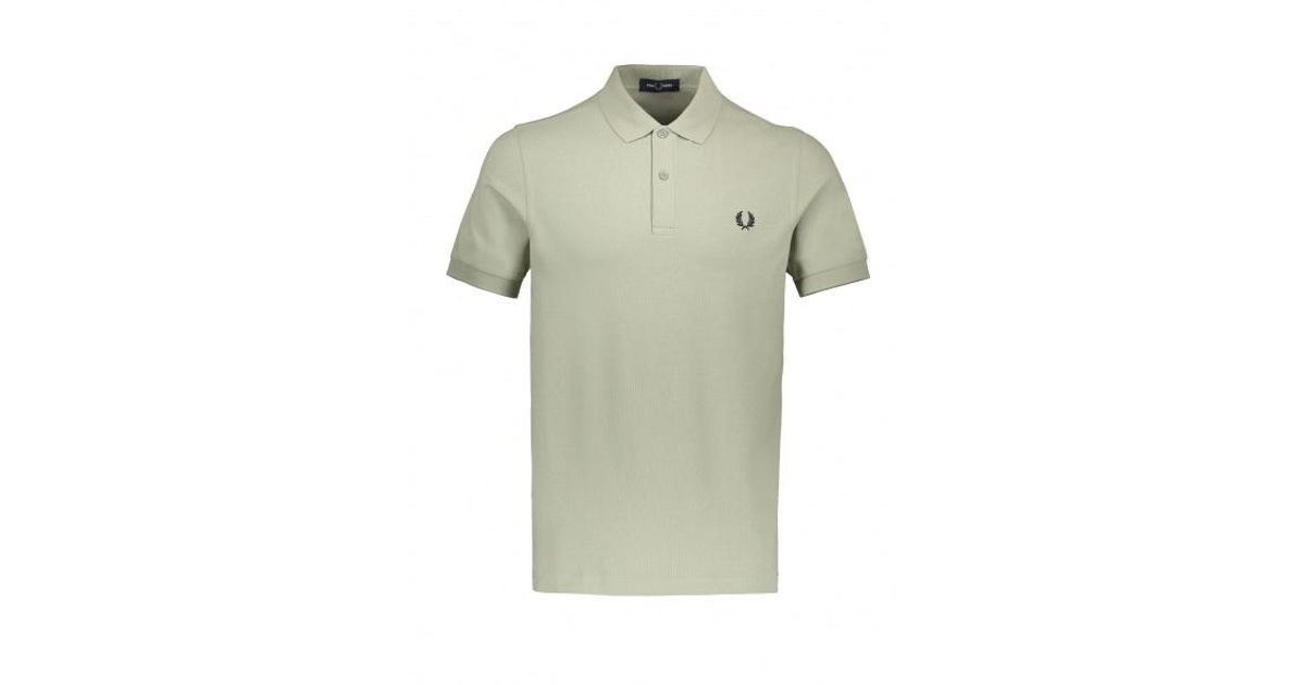 Fred Perry Mf P Plain Shirt Seagrass in Green for Men | Lyst UK
