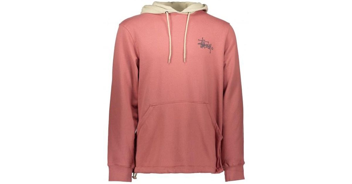 stussy hoodie two tone