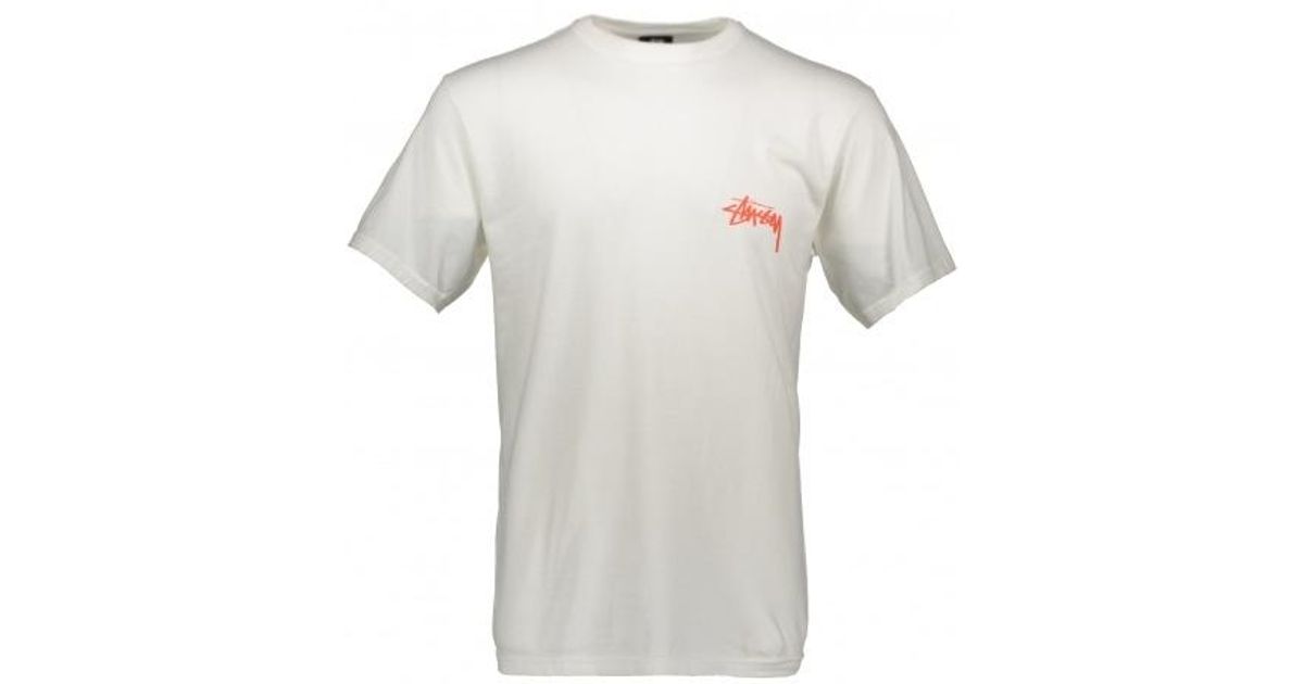 Stussy Painter Pig. Dyed Tee in Natural 
