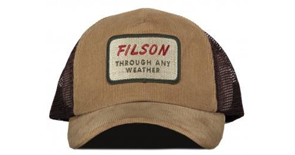 Filson Alcan Cord Mesh Cap for Men | Lyst