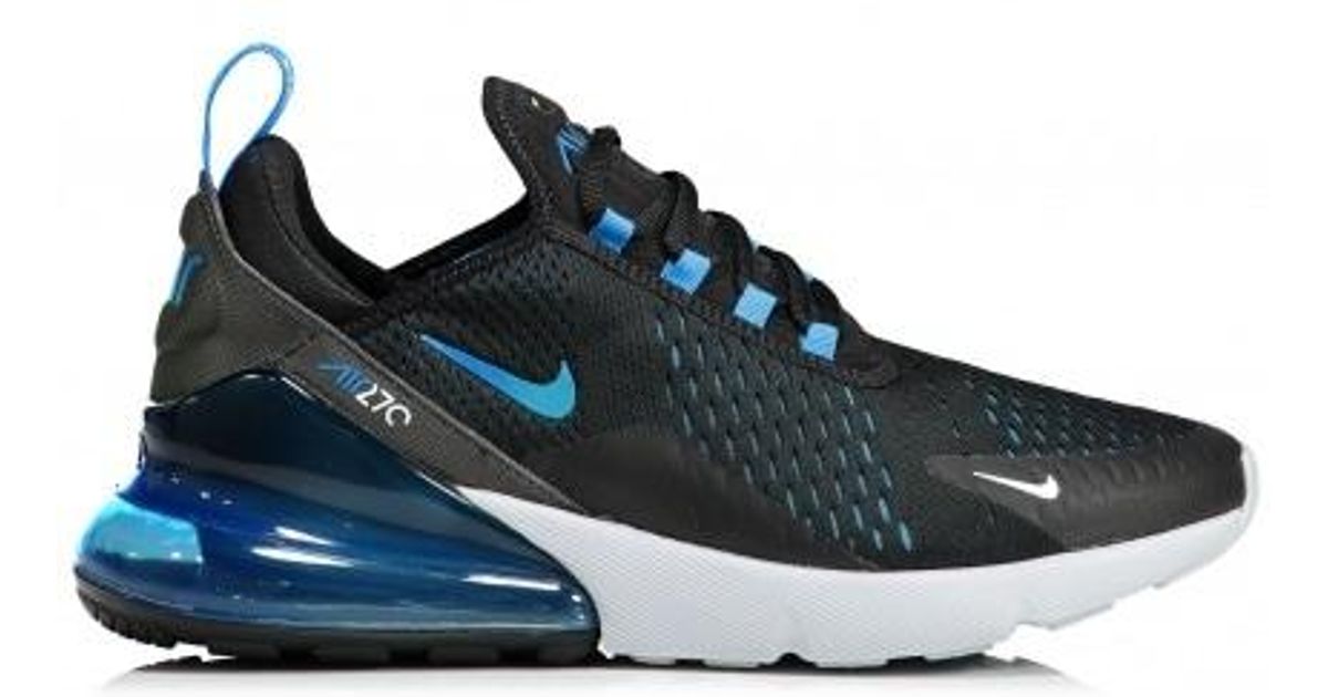 Nike Air Max 270 in Black/Blue (Blue) for Men | Lyst