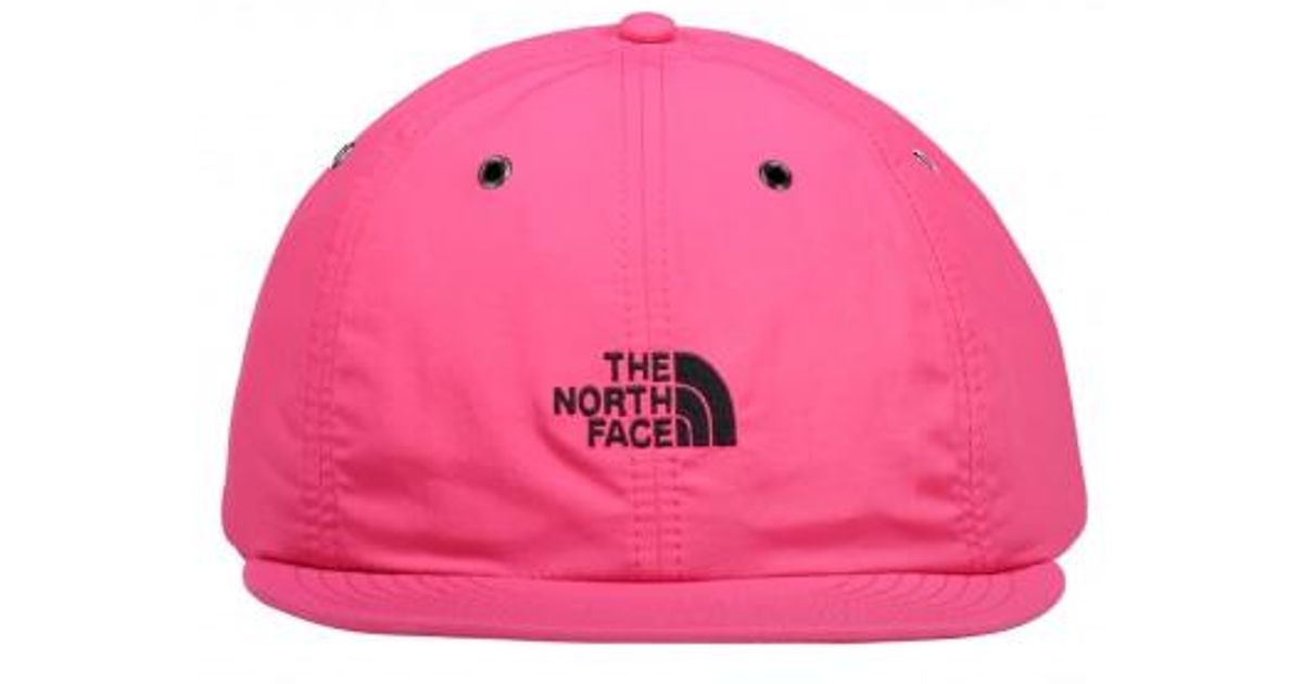 the north face pink hat