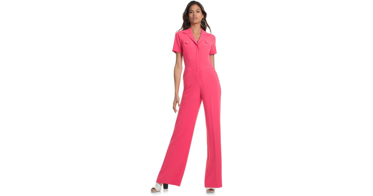 trina turk wayfarer jumpsuit pink