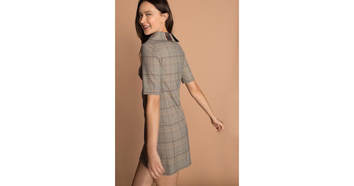 trina turk maleko shift dress