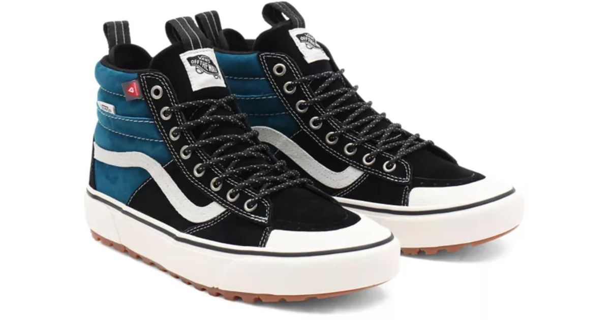 Vans Ua Sk8-hi Mt-2 Black & Blue Coral for Men | Lyst