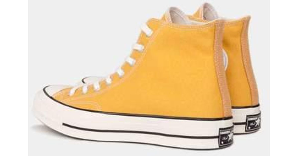 converse blanche tournesol