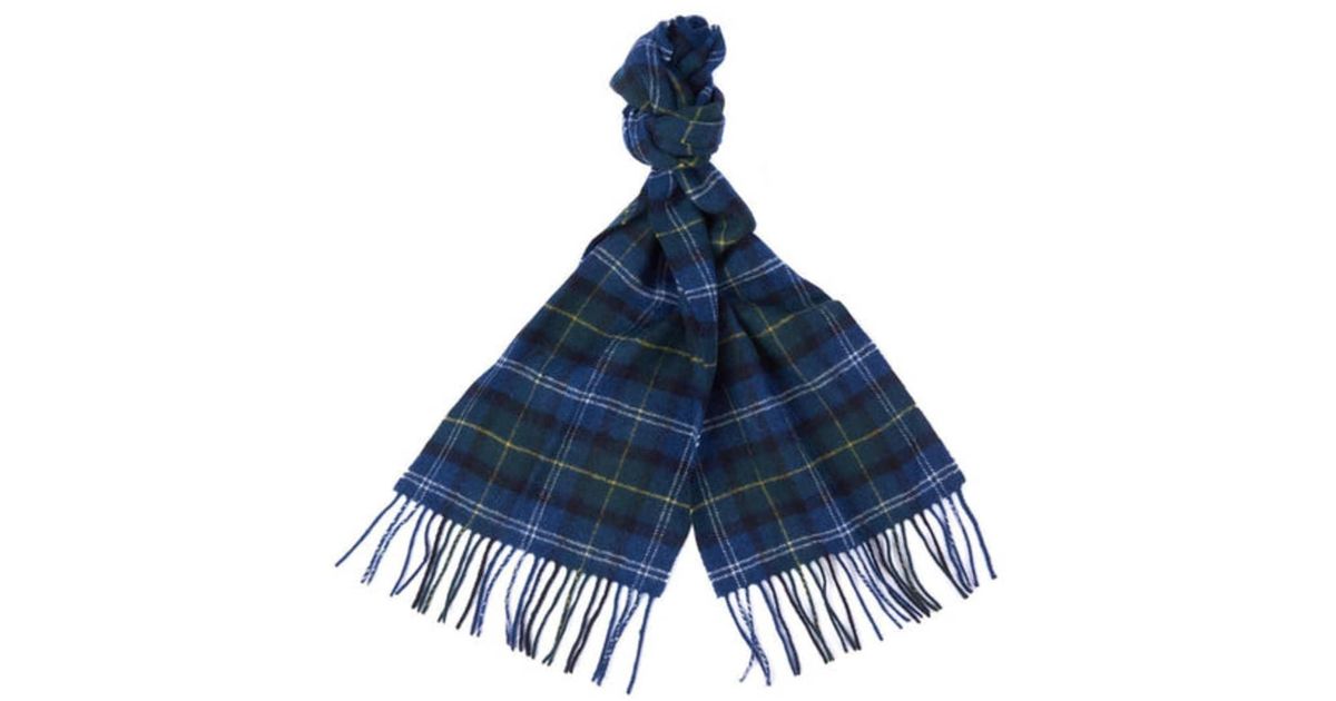 Barbour Scarf Usc0001 Gn91 in Blue for Men Lyst