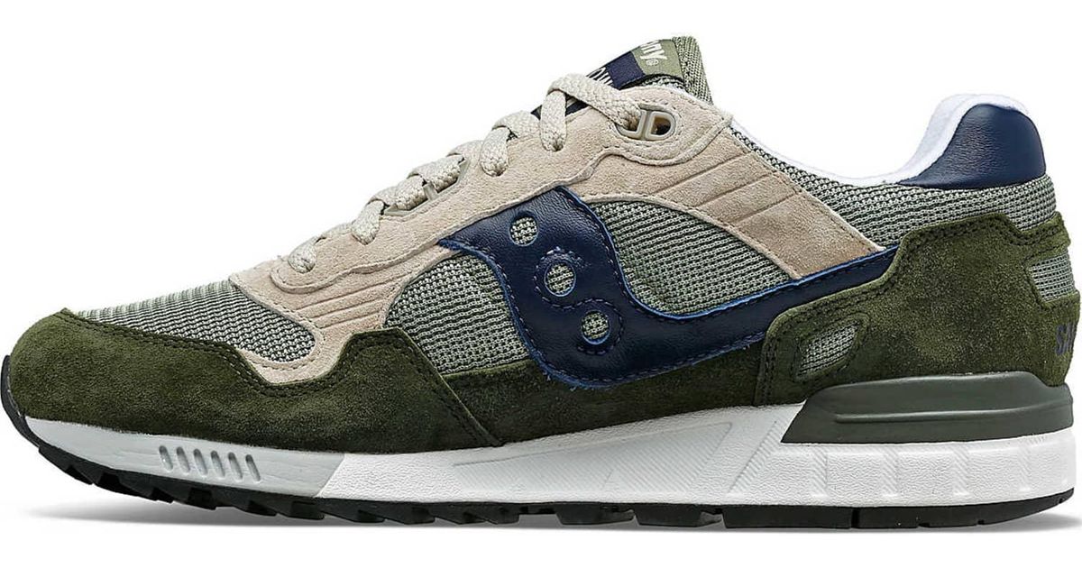 Saucony Green And Blue Shadow 5000 Shoes for Men | Lyst