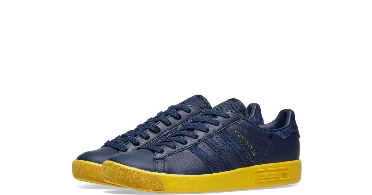 adidas forest hills black and blue