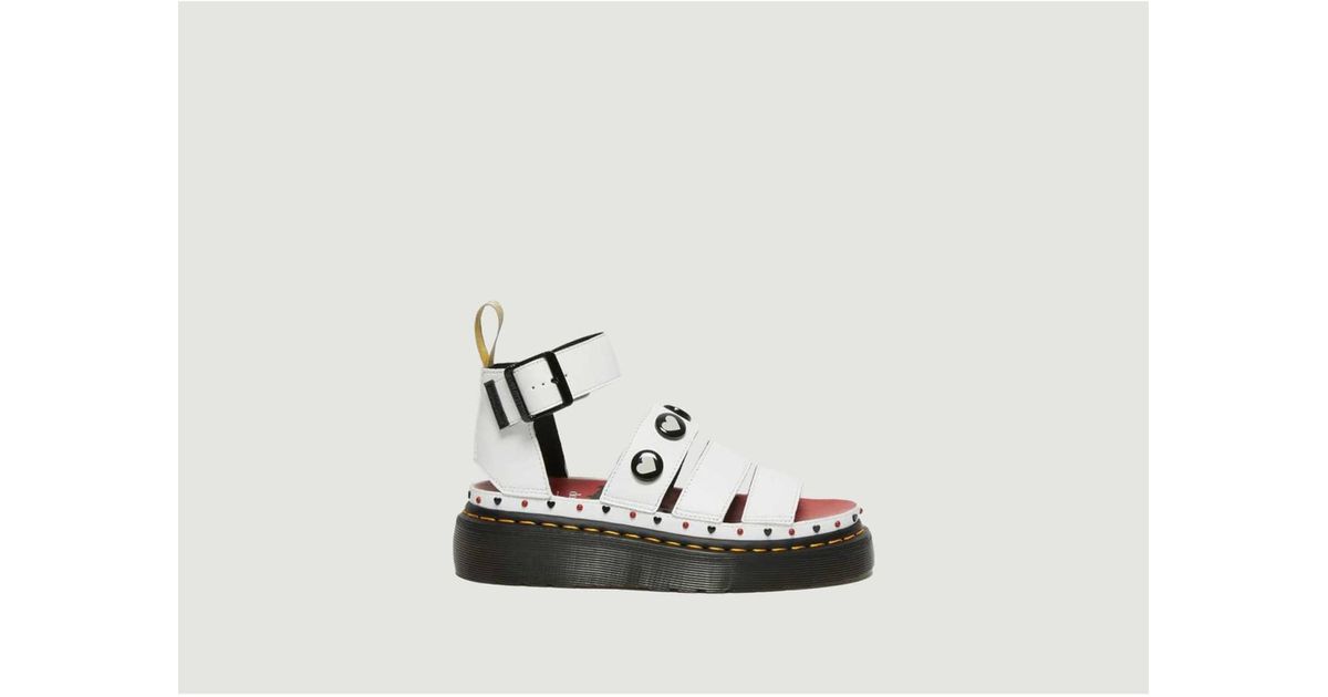 Dr. Martens Clarissa Ii X Betty Boop Vegan Sandals in White | Lyst