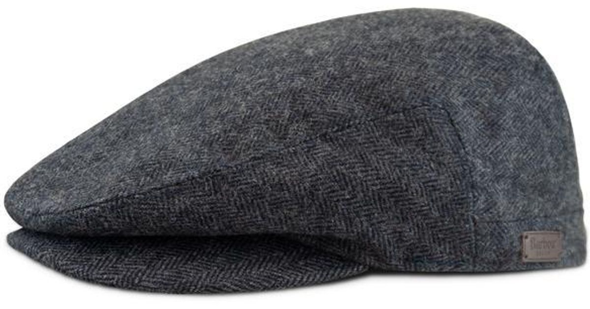 barbour flat cap navy