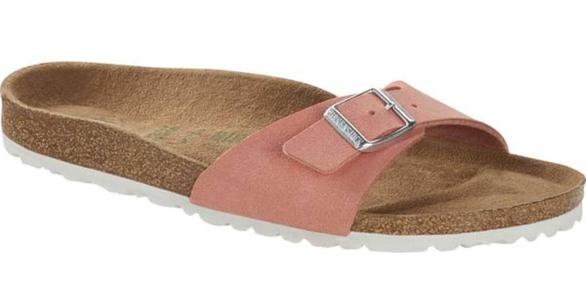 birkenstock madrid brushed flamingo
