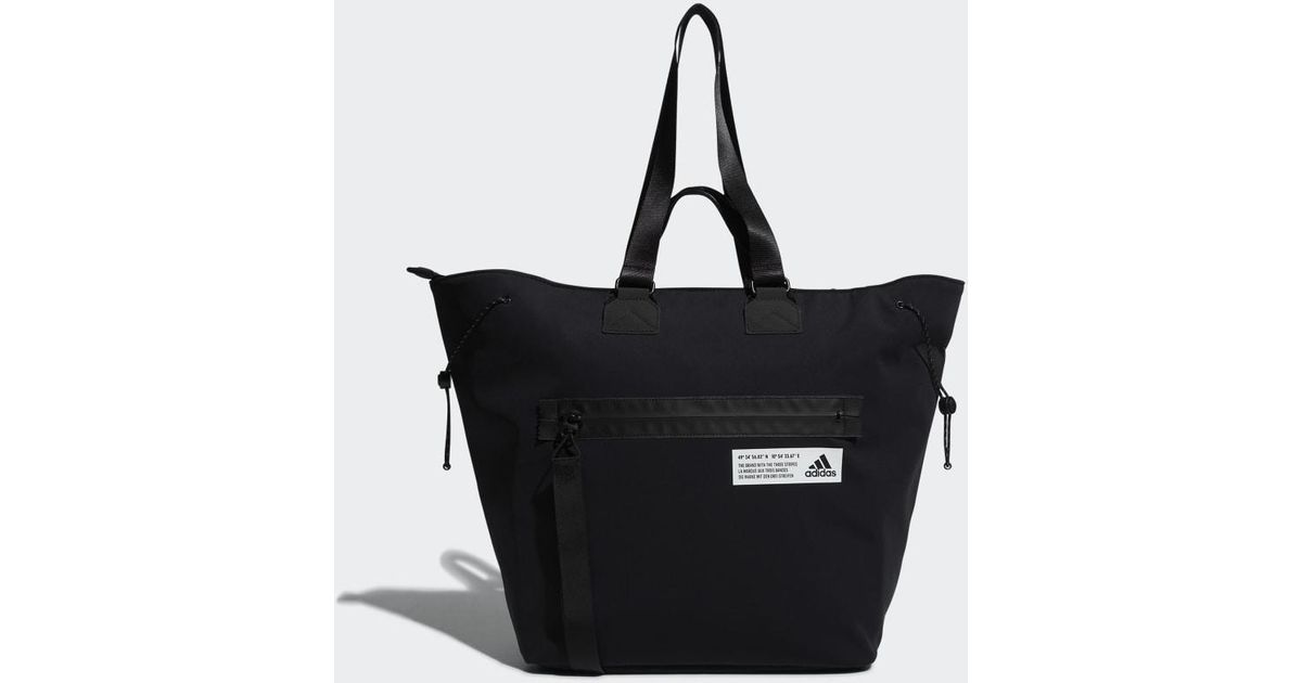 adidas Favorites Two-way Tote Bag in Black | Lyst
