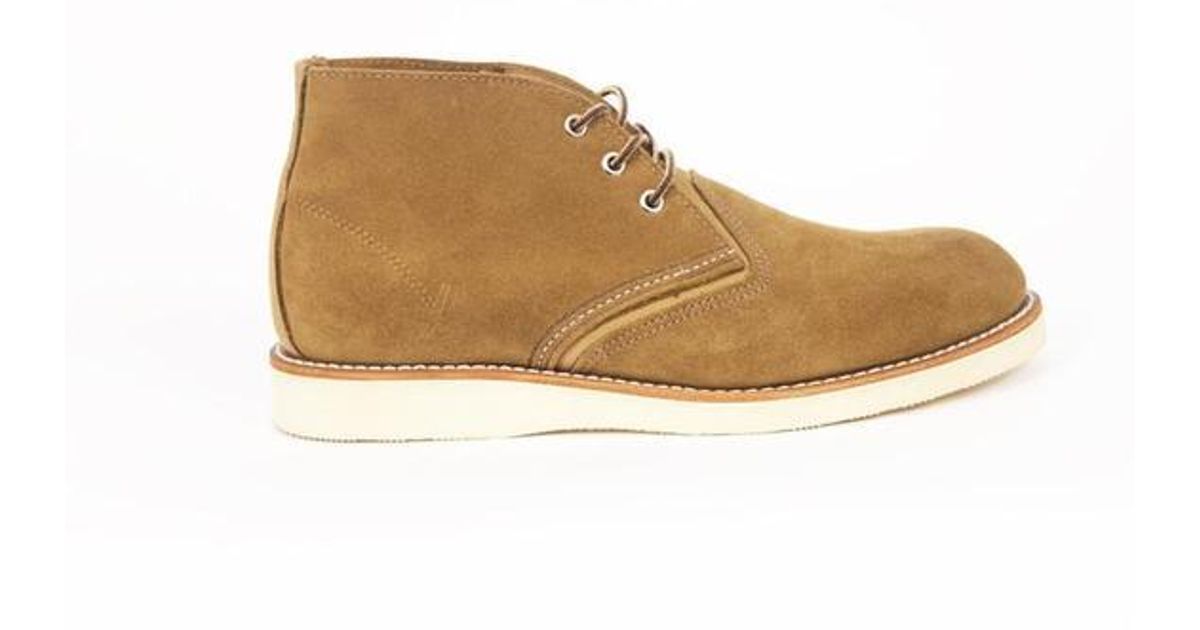 red wing chukka olive mohave