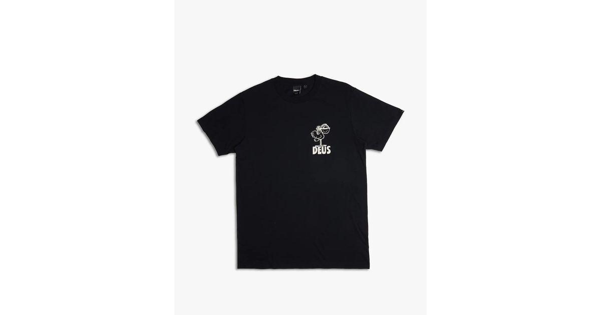 DEUS Ex Machina Pegasus T-shirt in Black for Men | Lyst