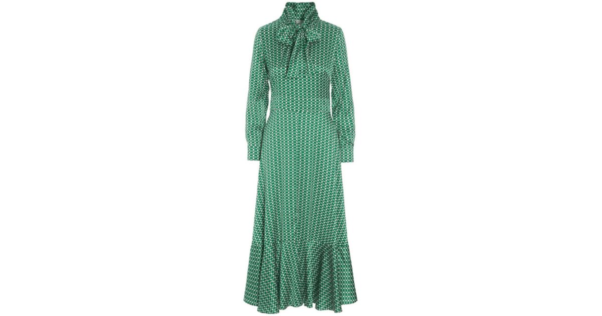 Dea Kudibal Olga Salver Parakeet Dress in Green | Lyst