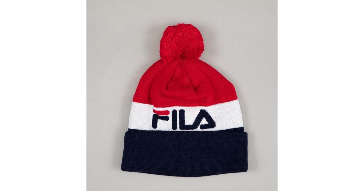 bonnet fila pompon