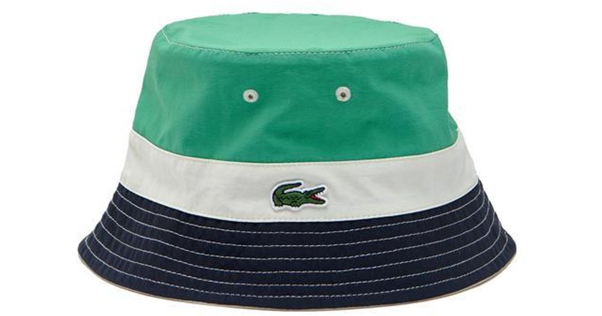 lacoste bob bucket hat