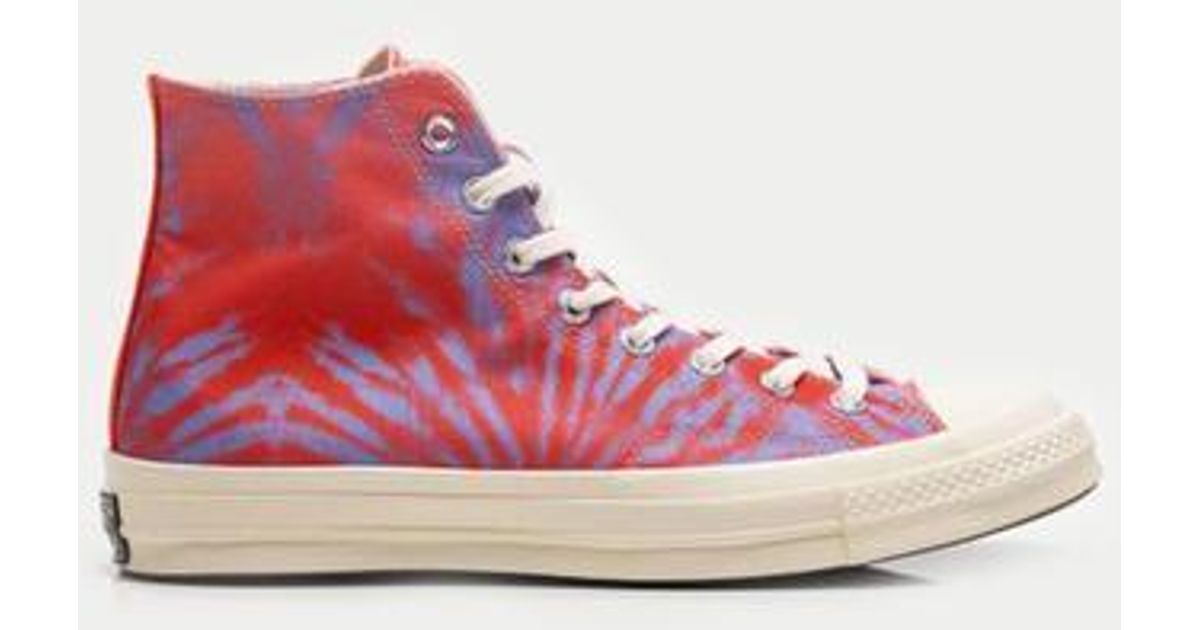 converse plateforme corail