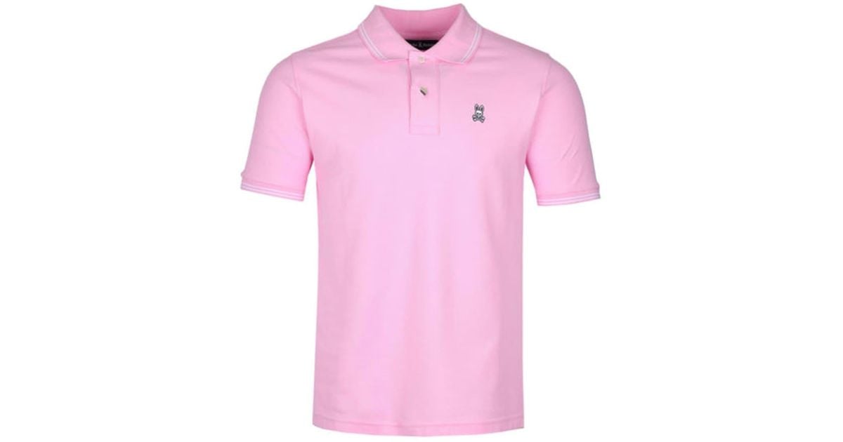 Psycho bunny hotsell pink polo